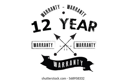 warranty icon vector