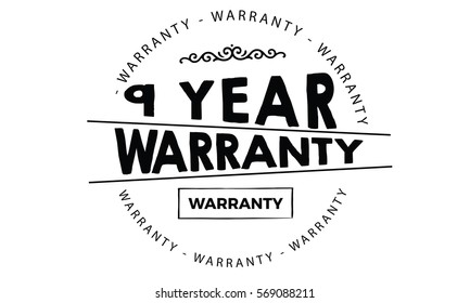 warranty icon vector
