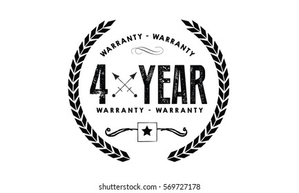 warranty icon vector