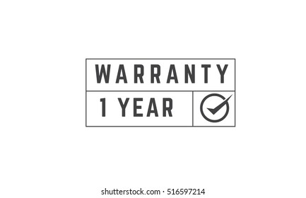 warranty icon vector background