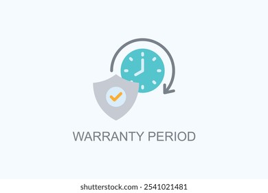 Warranty Period Vector Or Logo Sign Symbol Illustration