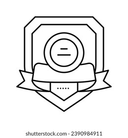 warranty quality line icon vector. warranty quality sign. isolated contour symbol black illustration