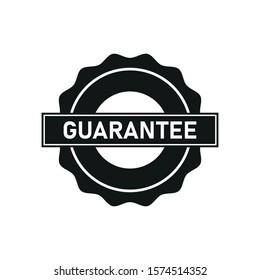 Warranty stamp icon. Simple vector illustration.