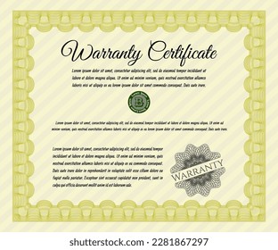 Warranty. Superior design.  Easy to print.    Yellow color.