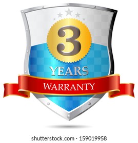 Warranty - three years