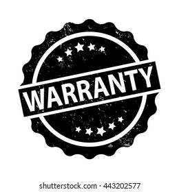 Warranty Vector Stamp Label Sticker Icon Logo