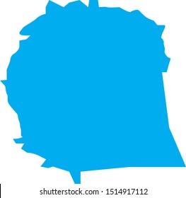 warren County map in Tennessee state