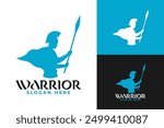 Warrior Cavalry Spearman Knight Logo