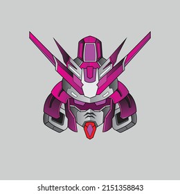 warrior cyborg head robot knight in the sacred geometry ornaments background, Perfect for T-Shirt Design, Sticker, Poster, Merchandise and E-sport logo