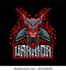 Warrior Esport Logo, cool desing for Personal or your Teammates.