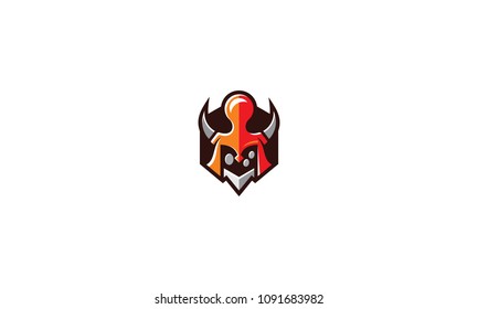 warrior game dice logos