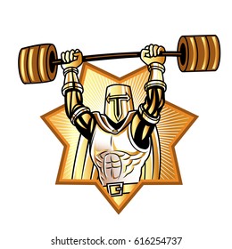 Warrior Gym Mascot