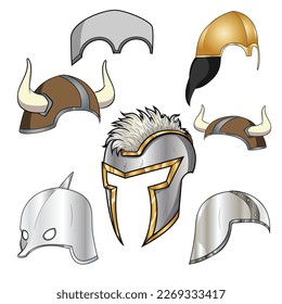 Warrior Hats Armor Knight Viking Accessories