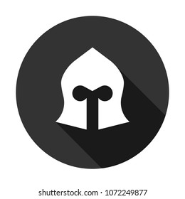 warrior helmet vector icon sign