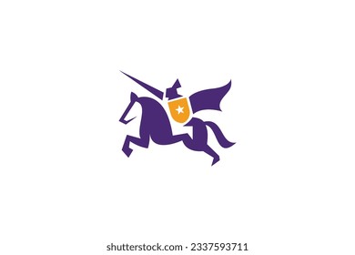 Vektorgrafik-Logo des Kriegers