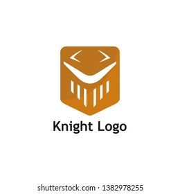 Warrior Knight Logo Stock Vector