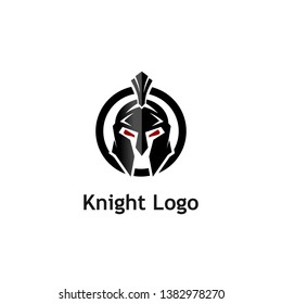 Warrior Knight Logo Stock Vector