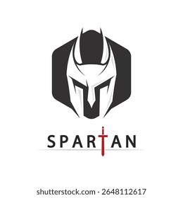 Warrior Knight Vector Logo Design for Medieval Legend and Historical Hero Symbol
