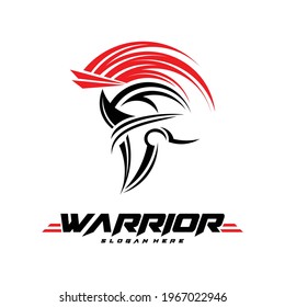 Warrior logo concept vector illustration design