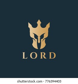 Warrior logo. Easy to change size, color and text