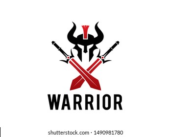 Warrior logo symbol or icon template