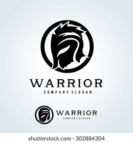 Warrior logo Template
