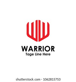 warrior logo vector