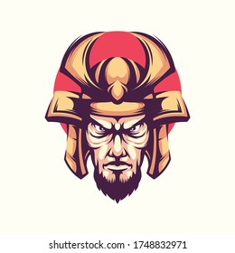 warrior logo vector awesome design