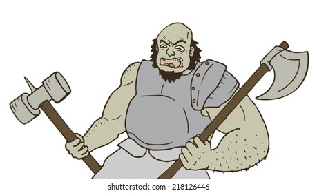 Warrior monster