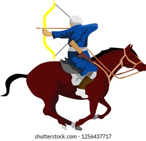 The Warrior on the horse