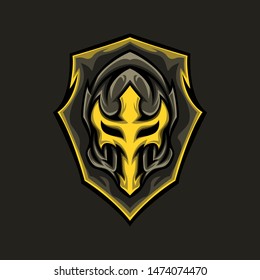 Warrior Shield for Logo E-Sport Gaming