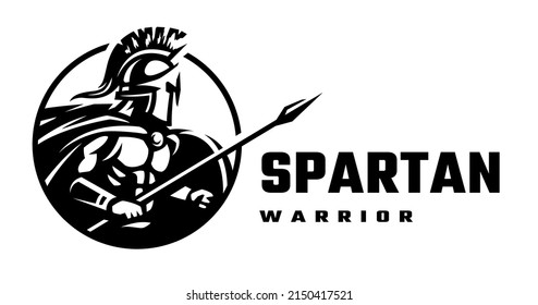 Warrior of Sparta, emblem logo.