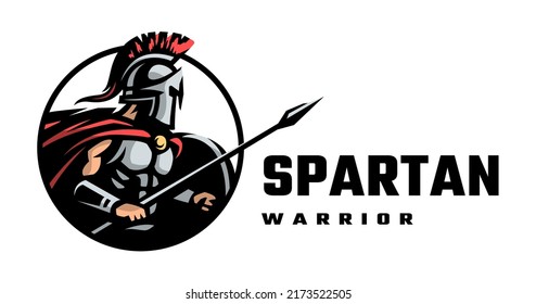 Warrior of Sparta, emblem logo.