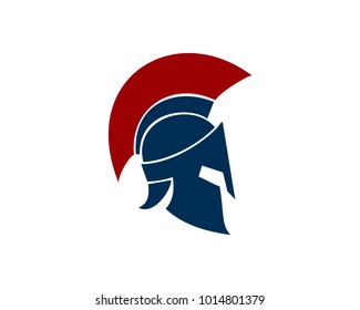 Warrior spartan helmet