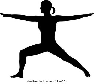 Warrior 2 Pose Images, Stock Photos & Vectors | Shutterstock