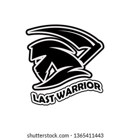 warrior vector sport logo