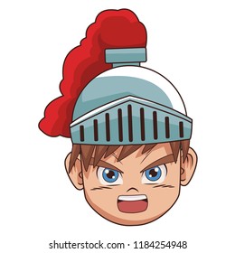 Warrior videogame cartoon