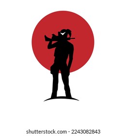 warrior of war with enlightenment