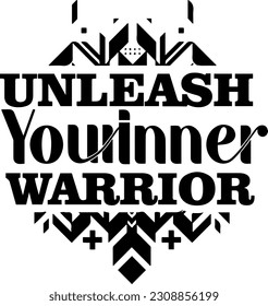 "Warrior Within: Unleash Your Inner Strength"
"Embrace Your Warrior Spirit: Unleash the Power Within"
"Unleashing the Warrior Within: Harness Your Inner Strength"