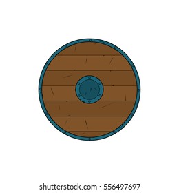 Warrior's wood shield 
