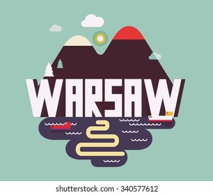 Warsaw city is a beautiful destination to visit for tourism.