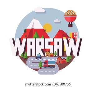 Warsaw city is a beautiful destination to visit for tourism.