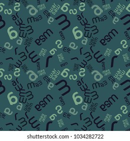 Warsaw creative pattern. Digital design for print, fabric, fashion or presentation.