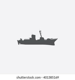 Warship Icon.