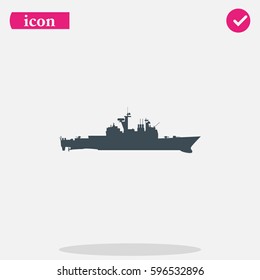 Warship icon.