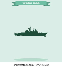 Warship icon.