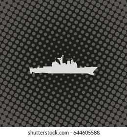 Warship icon.