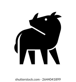 Warthog Logo. Icon design. Template elements