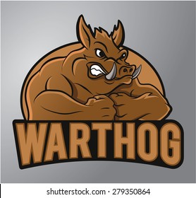 Warthog Mascot