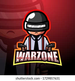 Warzone Mascot Esport Logo Design